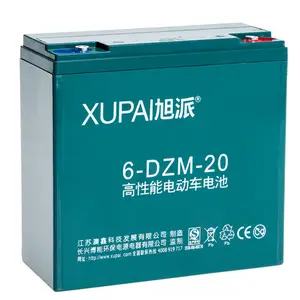 12v 20ahXUPAI電動自転車バッテリー6dzm20