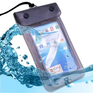 IPX8 זול קידום מכירות מתנת PVC טלפון סלולרי עמיד למים תיק עבור טלפון, טלפון נייד עמיד למים תיק מקרה