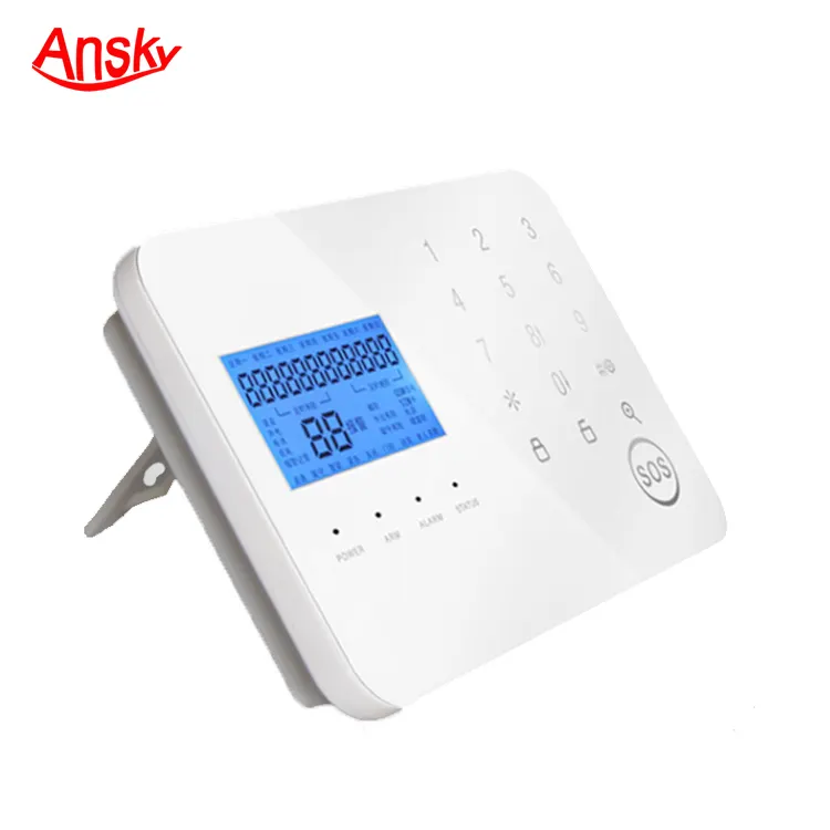 Ansky GSM99A GSM PSTN, Двойная сеть, сенсорная клавиатура, интеллектуальная система безопасности