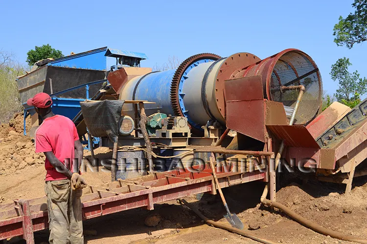 China equipos de minería de oro para la aluvial y Rock mineral de oro