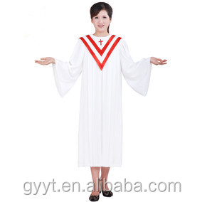 Yitong Ropa de Moda, Túnica de Coro para Iglesia con Estolas de Coro - Product Image 5
