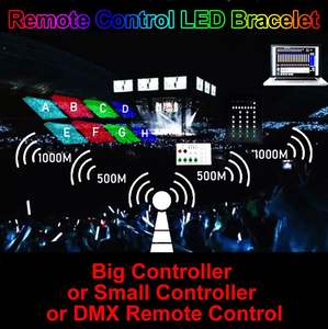 Rem LED Custom Light Up Armband Armband Glow In The Dark - Product Image 3