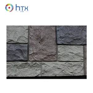 PU 人造石类型和瓷砖石最便宜的外墙覆层砖效果面板