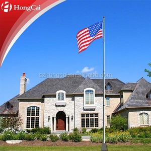 Mât de drapeau télescopique 25 pieds Kits commerciaux Extérieur Maison Support <span class=keywords><strong>Drapeaux</strong></span> nationaux AU <span class=keywords><strong>USA</strong></span> UK - Product Image 4