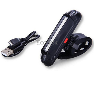 Phare LED rouge <span class=keywords><strong>Rechargeable</strong></span> par USB, Flash, feu arrière <span class=keywords><strong>de</strong></span> vélo, <span class=keywords><strong>lampe</strong></span> <span class=keywords><strong>de</strong></span> sécurité - Product Image 3