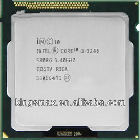 Usado Intel Core duo processador Intel Core i3-3240 ( 3.4 g, L3 : 3 m, Igpu, 2c, Rev. L1 )