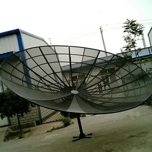 4,5 m grande de posicionamiento de aluminio vía satélite plato china antena