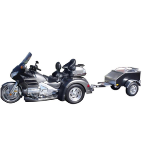 NOUS Petit Aluminium Clos Pliage <span class=keywords><strong>Moto</strong></span> <span class=keywords><strong>Remorque</strong></span> Cargo - Product Image 5