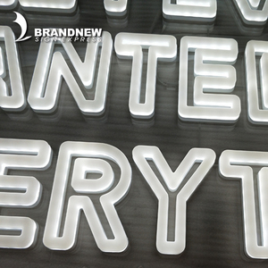 Brandnewsign Custom Wit <span class=keywords><strong>Neon</strong></span> Licht Teken Voor Gebruik Binnenshuis Decor Winkel <span class=keywords><strong>Neon</strong></span> Bord - Product Image 5