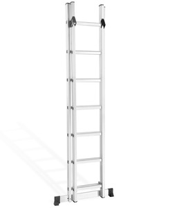 최고 질 2 단면도 알루미늄 연장 사다리 - Product Image 2