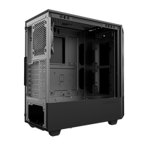 Computer Case Gaming ATX Midi Tower Chassis with USB Ports ARGB Fans 12cm/14cm Tempered Glass Side Panel 0.8mm Thickness Steel