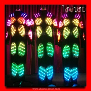 Sans fil DMX512 LED Iron man costume NOUVEAU pour performance - Product Image 1