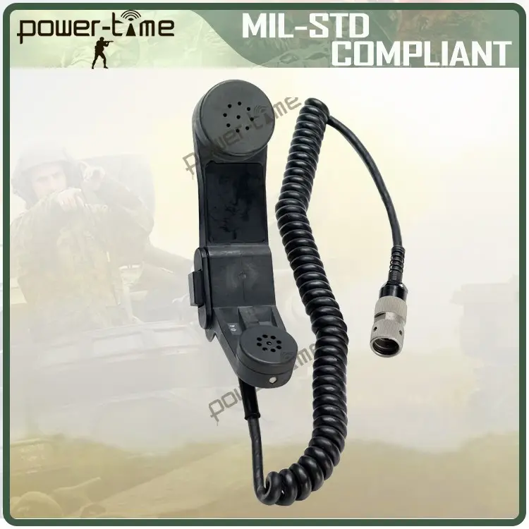 H-250 военная телефон для codan радиостанций/U военная телефонная трубка