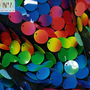 ผ้าประดับเลื่อมหลากสีสีรุ้งสำหรับแฟนซีสิ่งทอของ nanyee - Product Image 6