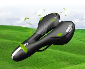 Hot sell New design 100% gel bicycle saddle durable Comfortable riding equipment bicycle