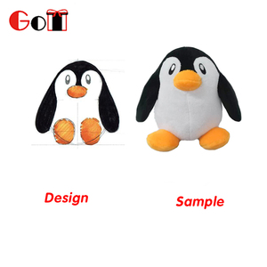 Personalizzato Economici Peluche Soft <span class=keywords><strong>Blue</strong></span> Penguin Giocattoli di Peluche Per <span class=keywords><strong>I</strong></span> Bambini - Product Image 3