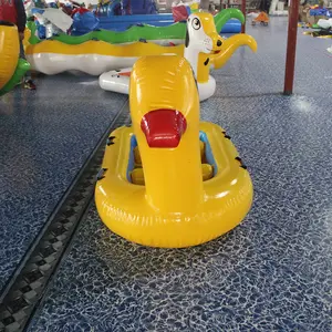 Bote inflable de PVC para niños, y pato bote flotante para perro, venta al por mayor