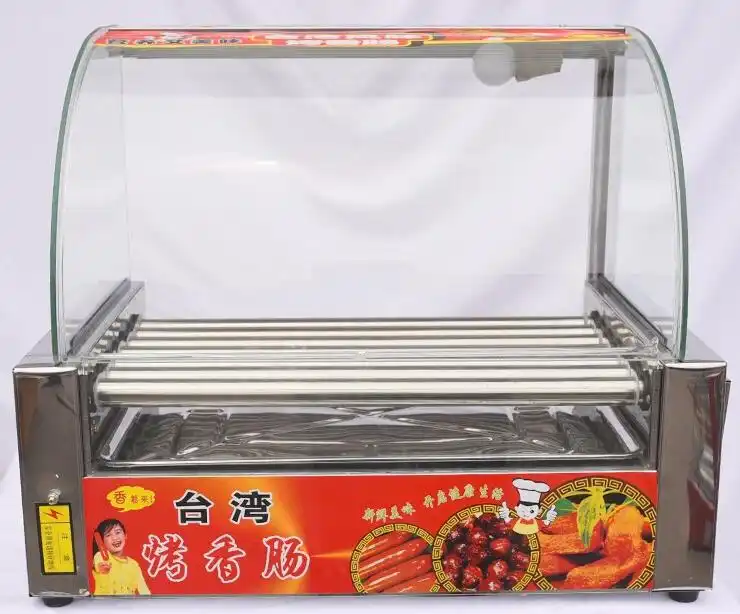 EHD-5C Çin makine tedarikçileri hot dog rulo ve bun isıtıcı/sıcak köpek rulo ızgara