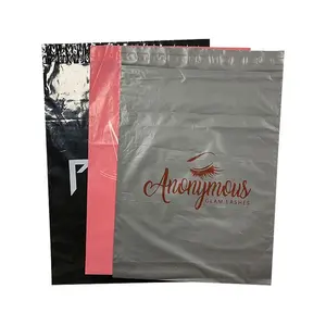 Venta al por mayor barata ropa camisa bolsas de envío logotipo personalizado impreso mensajero bolsas de <span class=keywords><strong>correo</strong></span> de plástico polivinílico - Product Image 1