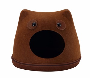 Super lindo fieltro en forma de gato cama <span class=keywords><strong>cueva</strong></span> <span class=keywords><strong>casa</strong></span> Cama fieltro de lujo cama - Product Image 4