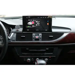 Aud i A6 navigation touch screen 4G RAM 64G ROM head unit radio GPS display dash multimedia player