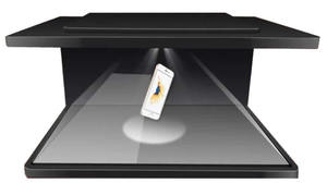 <span class=keywords><strong>19</strong></span>-<span class=keywords><strong>inch</strong></span> Trắng kim loại khung <span class=keywords><strong>Holographic</strong></span> hiển thị <span class=keywords><strong>3D</strong></span> kim tự tháp thiết bị quảng cáo - Product Image 3