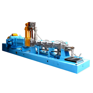 SPJ-38 Co-Roterende Clam-Shell Lab Filament Recycling Plastic Rubberachtige Extruder Machine