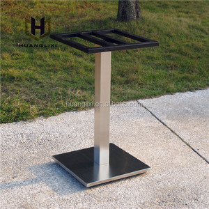 Acero inoxidable de alta calidad mesa de comedor base extraíble metal pata de la mesa para la venta - Product Image 2