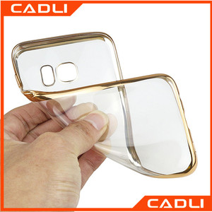 Funda Clear Cover transparente TPU Resistente a <span class=keywords><strong>la</strong></span> suciedad para Samsung S7 / S7 Edge - Product Image 1