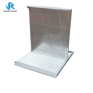 Factory Custom Aluminium Concert Crowd Control Mobile Security Portable Barrier - Product Image 3