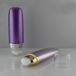 Tube de pompe sans air cosmétique en acrylique de luxe de 30ml 50ml pour les soins de la peau - Product Image 4