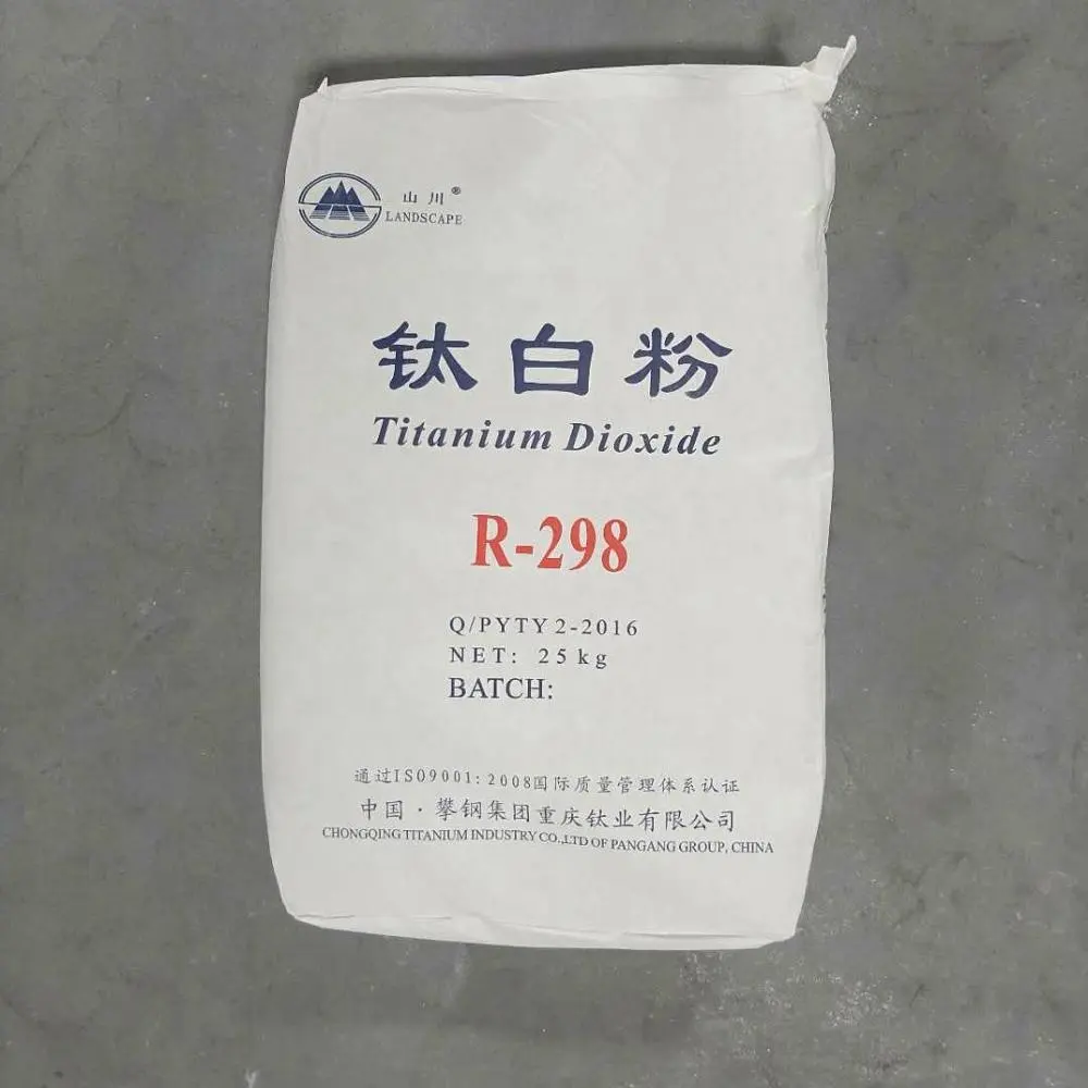 Fabricante de pigmentos de China, bajo precio, rutilo TiO2/dióxido de titanio