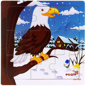 YF-X3021-2 i bambini giocano gioco di <span class=keywords><strong>puzzle</strong></span> educativi giocattoli di legno 9 pz uccelli jigsaw <span class=keywords><strong>puzzle</strong></span> di legno per bambini - Product Image 3