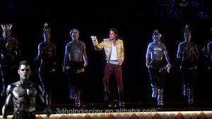 Pepper Ghost 3D Holographic Chiếu Foil,Hologram Live Show - Product Image 3