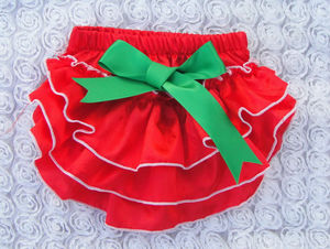 moda raso <span class=keywords><strong>de</strong></span> navidad bloomer venta al por mayor <span class=keywords><strong>ropa</strong></span> del bebé pañal cubre - Product Image 1