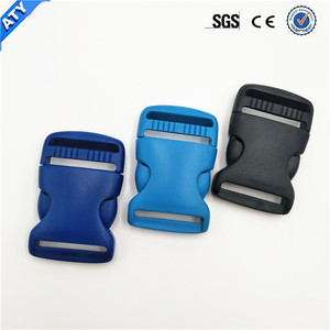 Hebilla de plástico <span class=keywords><strong>OEM</strong></span> para cinturón de mochila, hebilla de Liberación lateral rápida para collar de perro, botón enchufable, material reciclable - Product Image 4