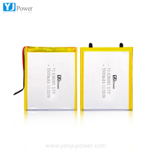 Alta tasa de 3,7 V 5500 mAh 638495 batería de Lipo de fabricante - Product Image 2