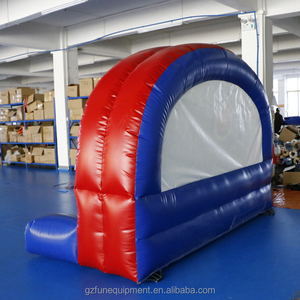 Thương Mại Inflatable Mục Tiêu <span class=keywords><strong>Shooting</strong></span> Hover Ball Trò Chơi Thể Thao Inflatable <span class=keywords><strong>Shooting</strong></span> Game For Sale 2 Piece 3*1.5*2.1M GZFE-BR-02 - Product Image 5
