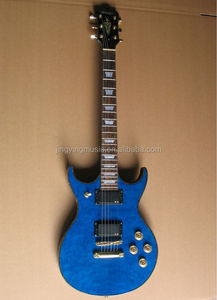 6 Cuerdas Vener Arce Flameado Superior de la Guitarra Eléctrica - Product Image 4