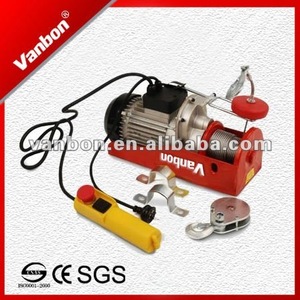 PA500A 250/500กิโลกรัมมินิรอกเชือกลวดรอกไฟฟ้าขนาดเล็กอุปกรณ์ยกขนาดเล็กมินิรอกเชือกลวดไฟฟ้า - Product Image 6
