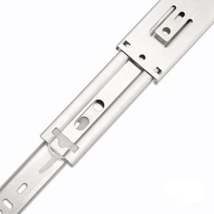 Đồ Nội Thất 45Mm Phần Cứng Mở Rộng Đầy Đủ 3 Lần Slides Thanh Ray Thép Trượt Ngăn Kéo Cho Hộp Tủ - Product Image 3