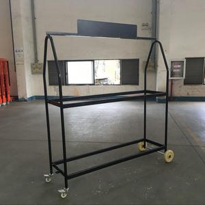 Scaffale mobile del carrello dell'esposizione della gomma del carrello di movimentazione dell'esposizione dell'esposizione del banco di mostra della gomma dell'automobile - Product Image 3
