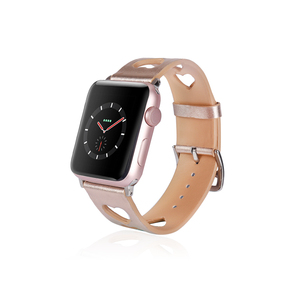Doux montre smart <span class=keywords><strong>watch</strong></span> bande femmes en <span class=keywords><strong>cuir</strong></span> <span class=keywords><strong>bracelet</strong></span> pour <span class=keywords><strong>apple</strong></span> - Product Image 1