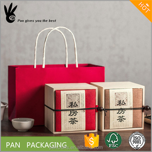 Nuevo producto barato personalizada de alta calidad caja de empaquetado del regalo bolsa de té de madera caja de almacenamiento - Product Image 2