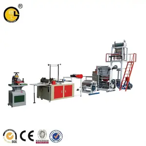 a full of bag production line/bag making machine/plastic bag making machine