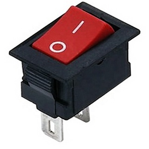 Kcd1 mô hình 3 vị trí Rocker chuyển đổi bảng điều khiển màu xanh Chiếu Sáng Đèn cqccertified ON-OFF-on chức năng 3 pin Max. Voltage 250VAC 1A - Product Image 3