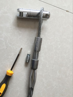 Chaussette de câble galvanisée 25-70 mm² / Chaussette de tirage de câble en zinc / Pivot de tirage de câble