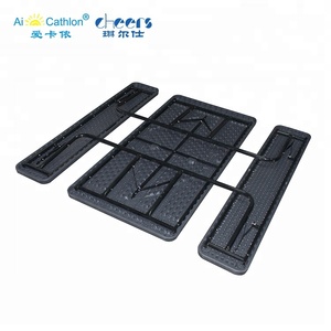Nuevo Producto al por mayor de madera plegable de plástico mesa de jardín mesa de <span class=keywords><strong>Picnic</strong></span> conjunto - Product Image 4