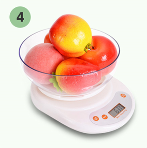 <span class=keywords><strong>Balance</strong></span> de <span class=keywords><strong>cuisine</strong></span> numérique pour hôtel, 5kg/1g, étanche, en plastique ABS, pour peser les aliments, avec bol, mesure du poids, toutes saisons - Product Image 5