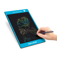 9,7 Zoll Bunte Schreibtafel Nachricht Reißbrett Kinder Graffiti Büro Schriftlich Tafel-Blau